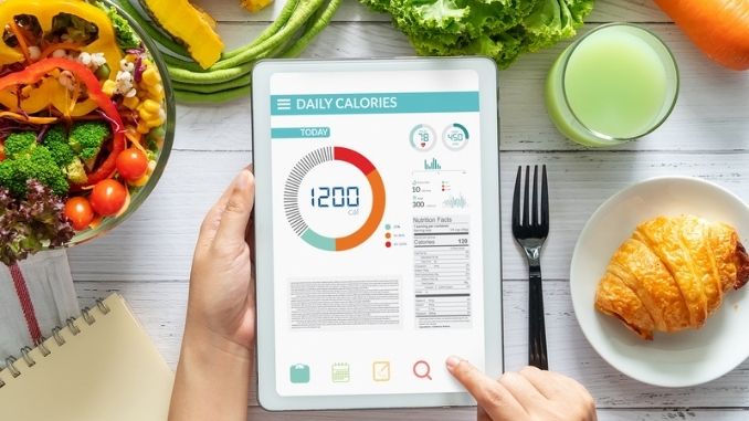 calorie-counter-application-tablet