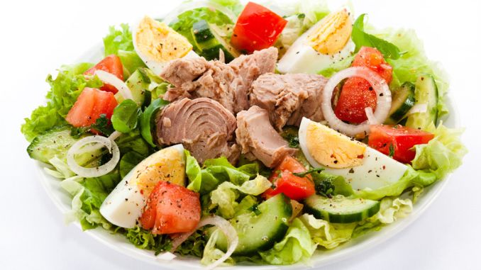 salad tuna fish - Kiss method diet