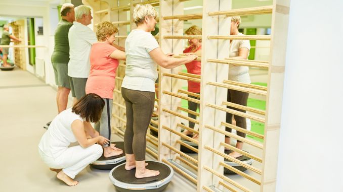 senior balance training - exercises to improve balance