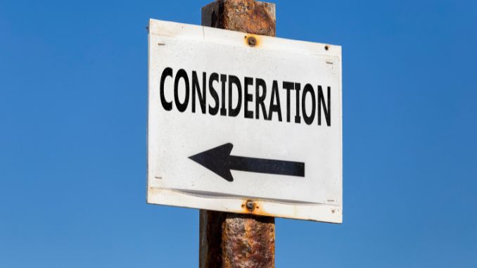 Considerations for walking