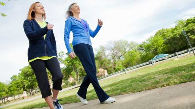Walking for weight loss and management